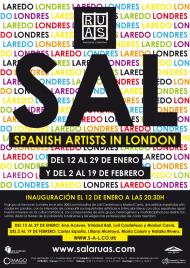 Cartel de la exposicin Spanish Artists in London